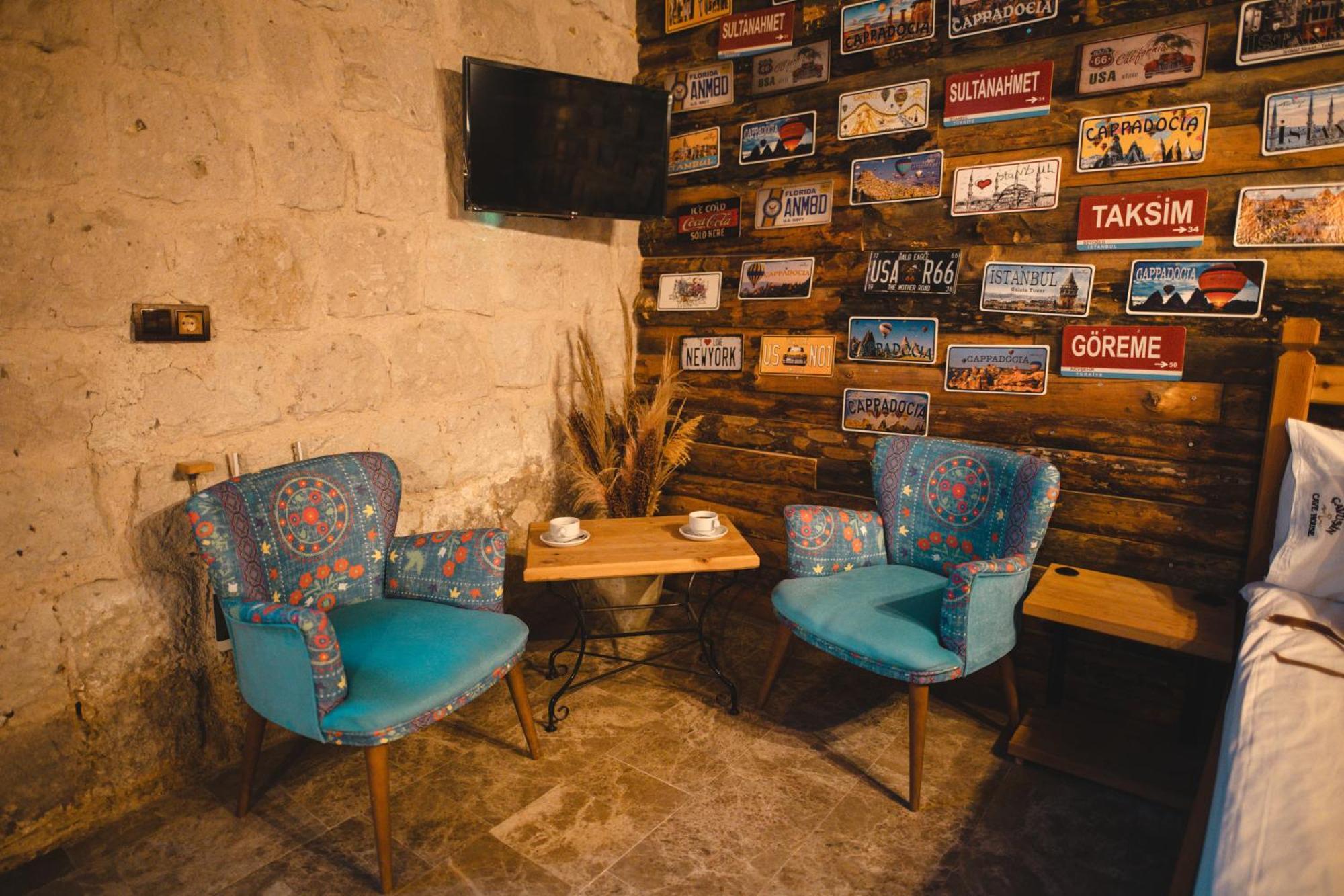 Bed and Breakfast Cavusin Cave House-Cappadocia Göreme Exterior foto