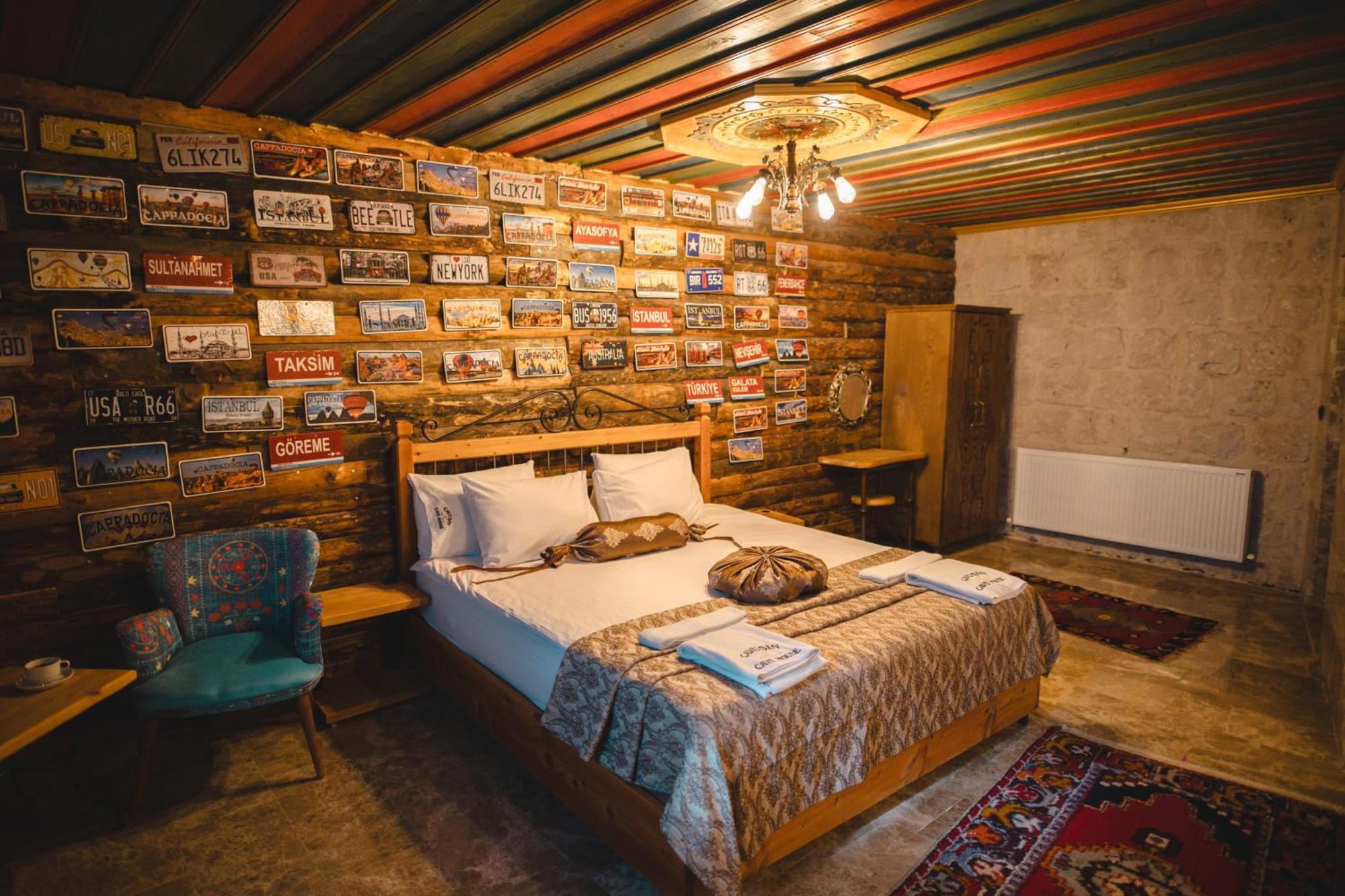Bed and Breakfast Cavusin Cave House-Cappadocia Göreme Exterior foto