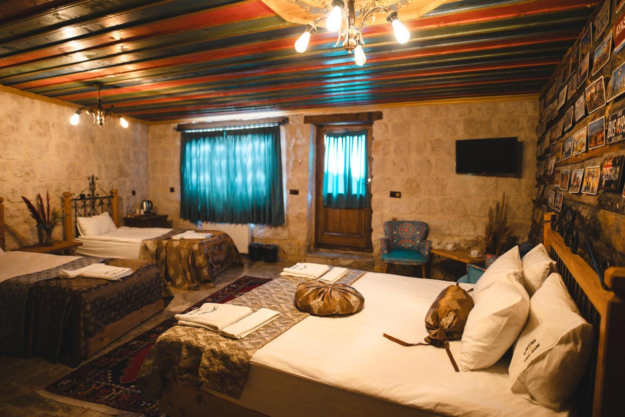 Bed and Breakfast Cavusin Cave House-Cappadocia Göreme Exterior foto